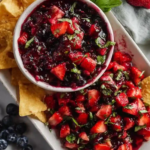 blueberry strawberry salsa