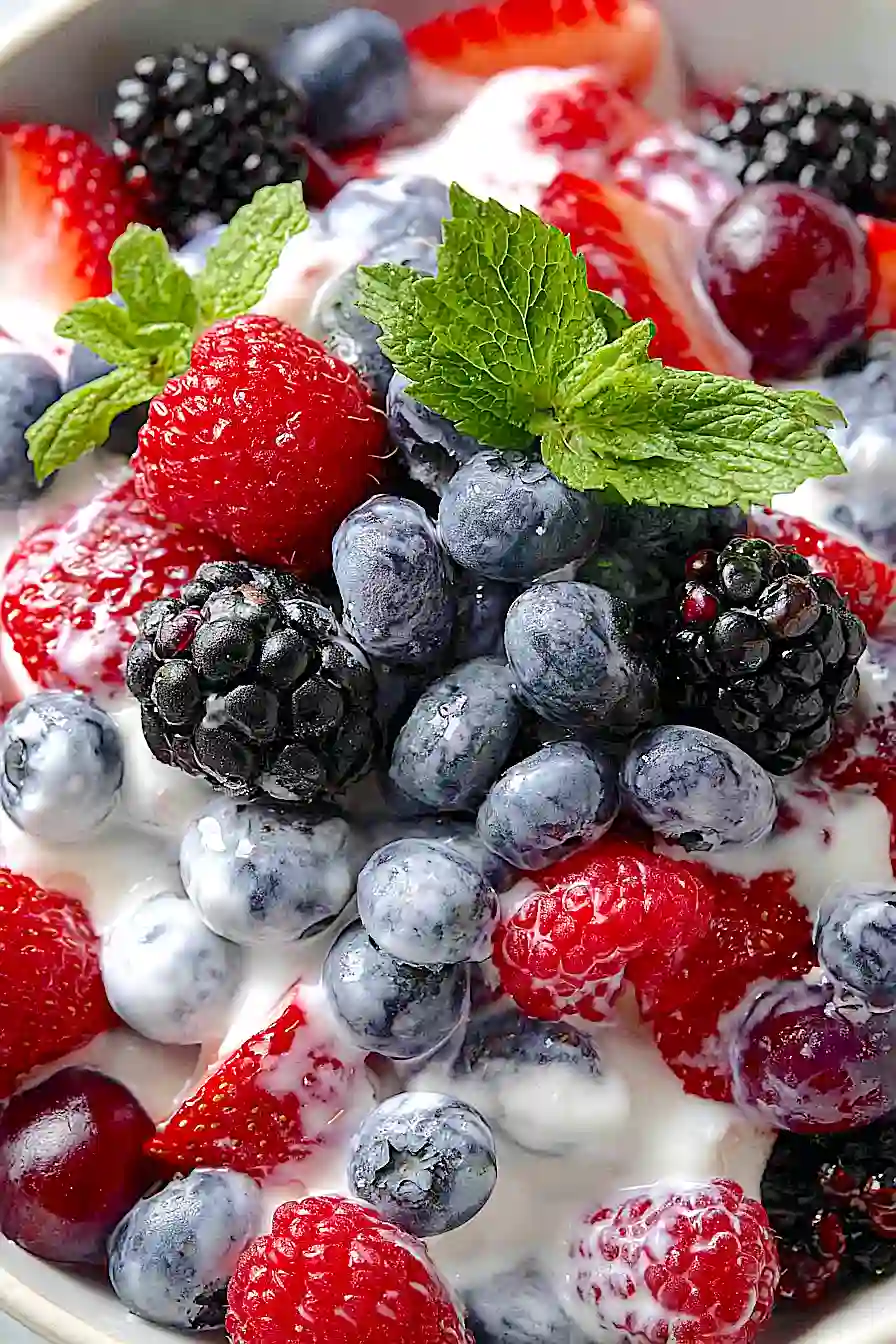 greek yogurt fruit salad