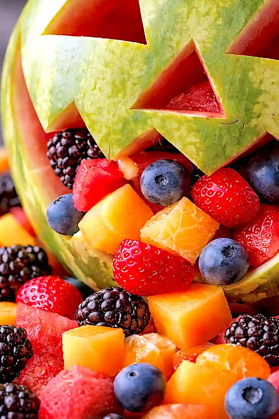 halloween fruit salad