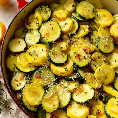 yellow squash and zucchini