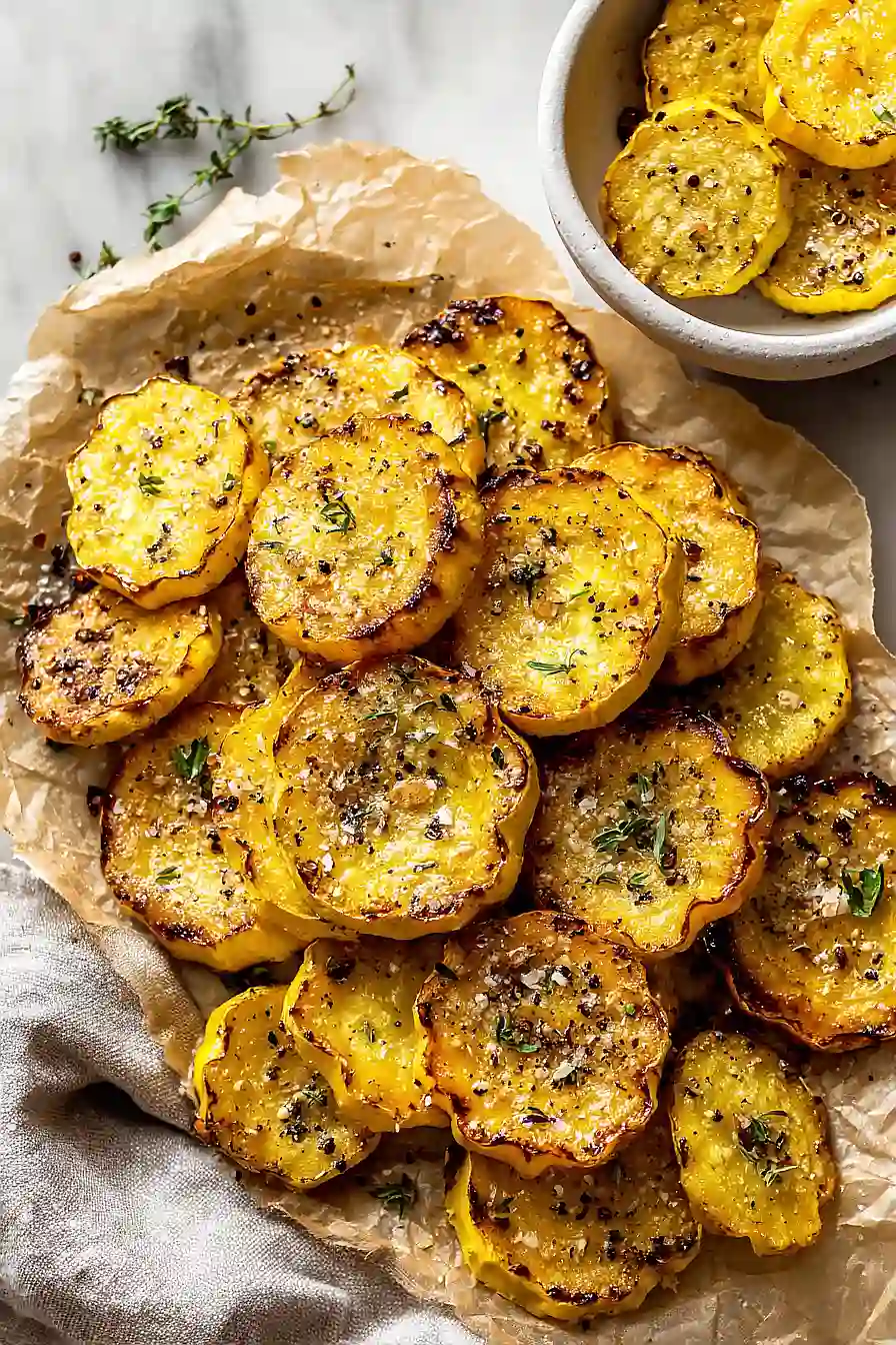 air fryer yellow squash