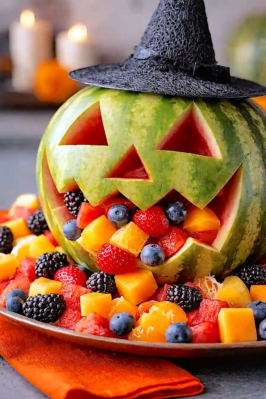 halloween fruit salad